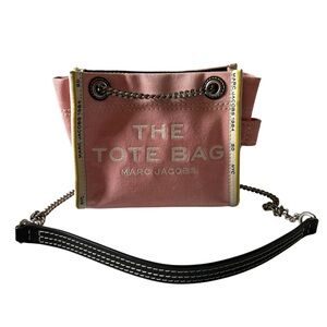 Marc Jacobs The Denim Chain Mini Tote Bag Brand New